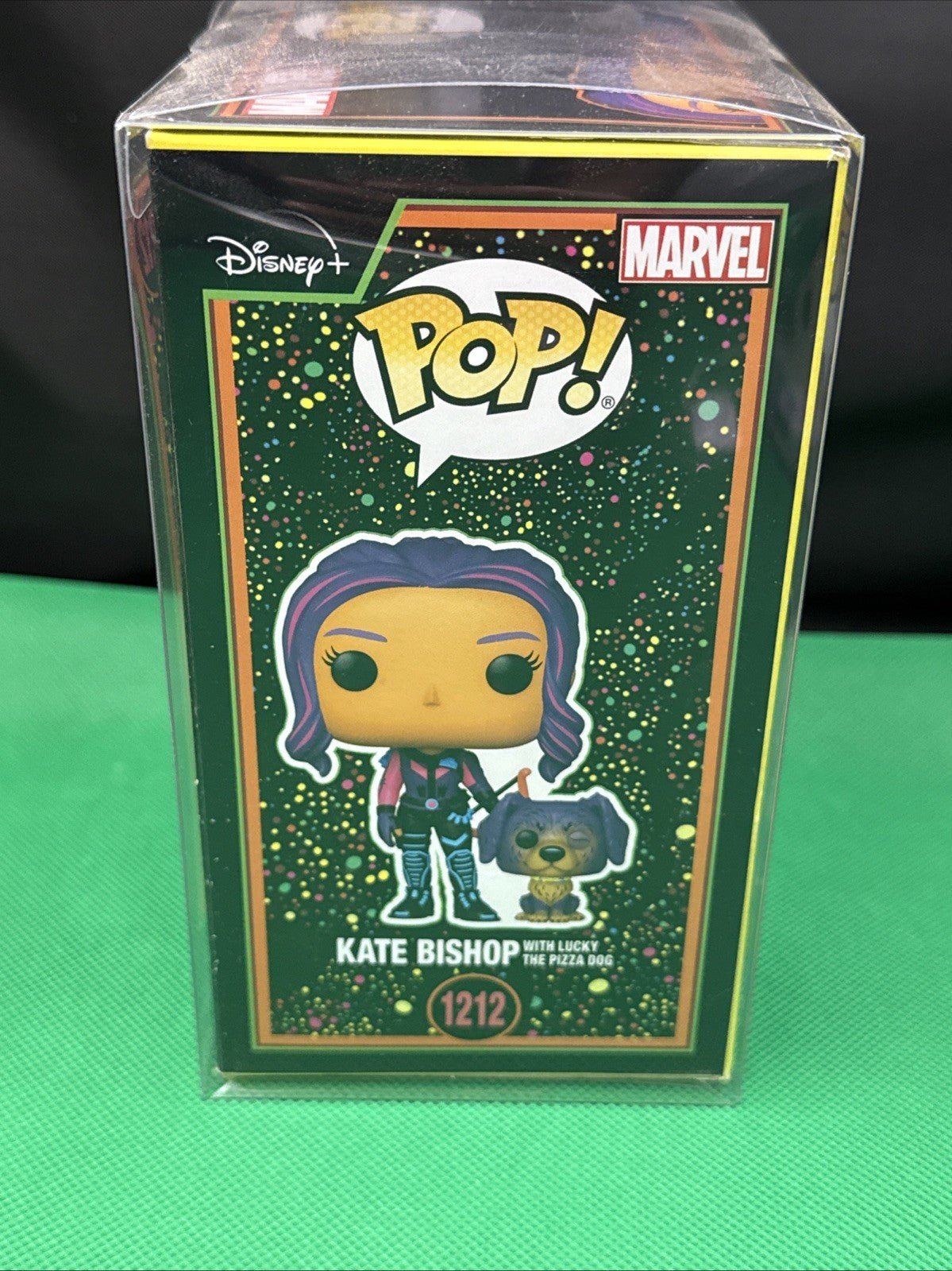funko pop kate bishop 1212 black light - toyscardscomics