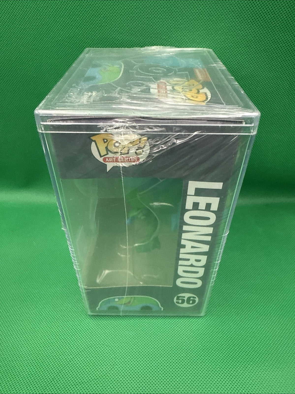 Funko Pop! LEONARDO ART SERIES TMNT Target Exclusive With Hard Case 56 - toyscardscomics