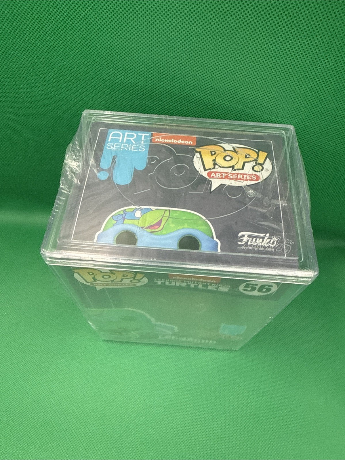 Funko Pop! LEONARDO ART SERIES TMNT Target Exclusive With Hard Case 56 - toyscardscomics
