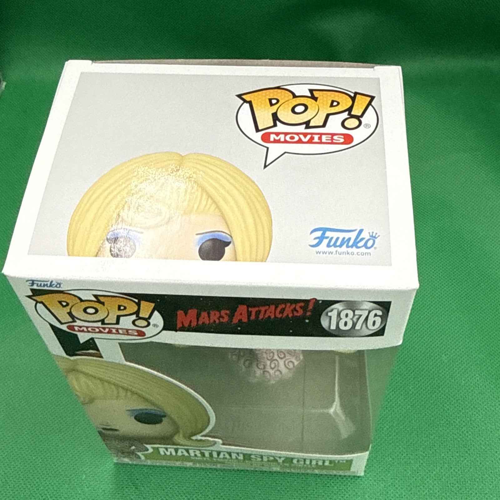Funko Pop! Martian Spy Girl 1876 Mars Attack! Classic Tim Burton Sci - Fi Movie - toyscardscomics