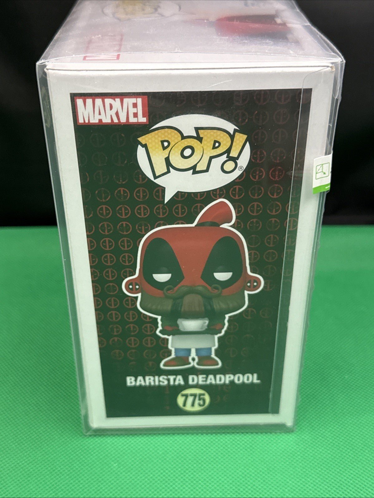 Funko Pop! Marvel - Coffee Barista Deadpool Bobble Head Vinyl Figure 775 - toyscardscomics