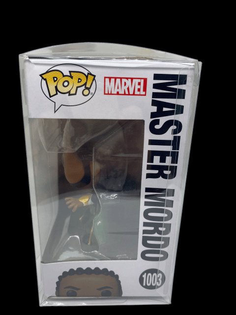Funko PoP! Marvel Doctor Strange Multiverse of Madness "Master Mordo 1003 with Pop Protector - toyscardscomics
