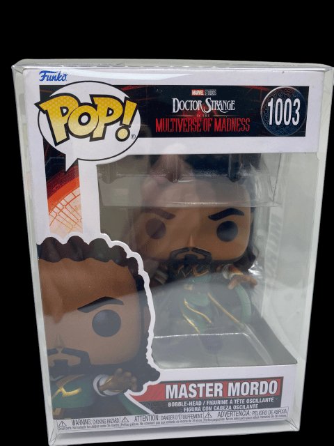 Funko PoP! Marvel Doctor Strange Multiverse of Madness "Master Mordo 1003 with Pop Protector - toyscardscomics