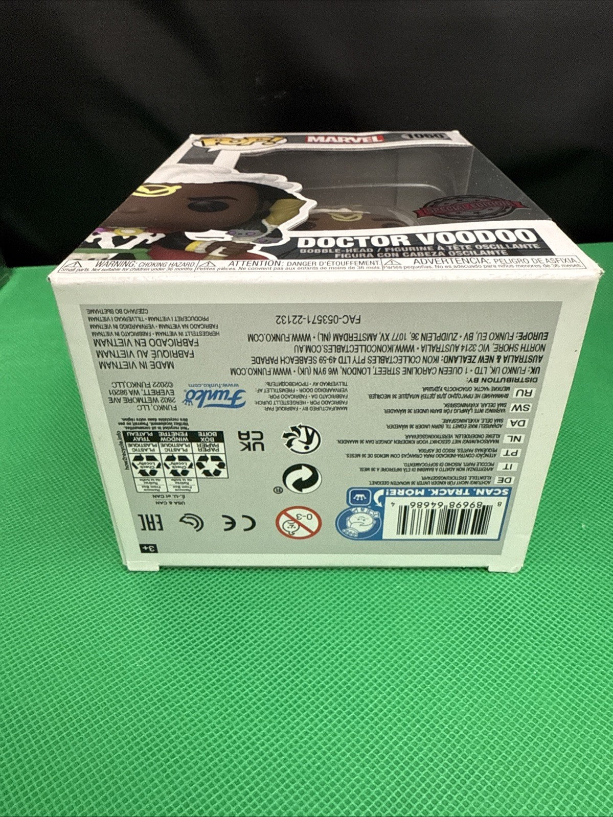 Funko POP! Marvel Doctor Voodoo 1060 - toyscardscomics