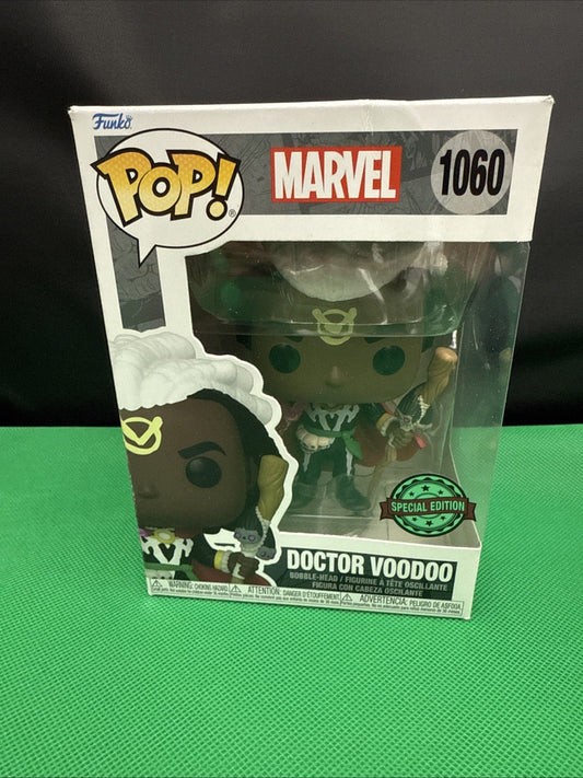 Funko POP! Marvel Doctor Voodoo 1060 - toyscardscomics