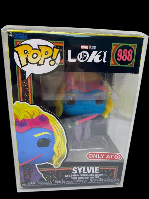 Funko PoP! Marvel Studios Loki "Sylvie" 988 with Pop Protector - toyscardscomics