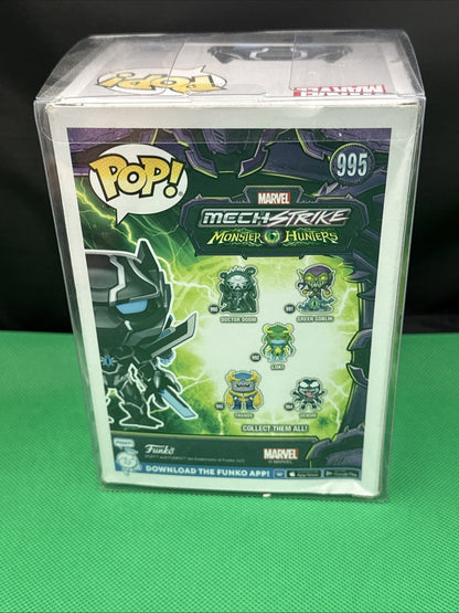 Funko POP! - Mech Strike Monster Hunters - Black Panther (Target Exclusive) - toyscardscomics
