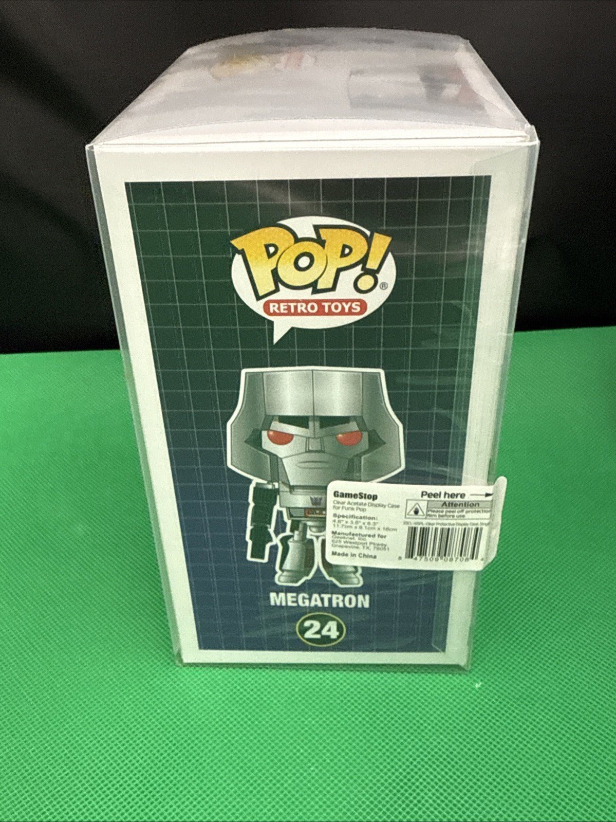 Funko Pop! Megatron 24, The Transformers, TV Retro Toys - toyscardscomics