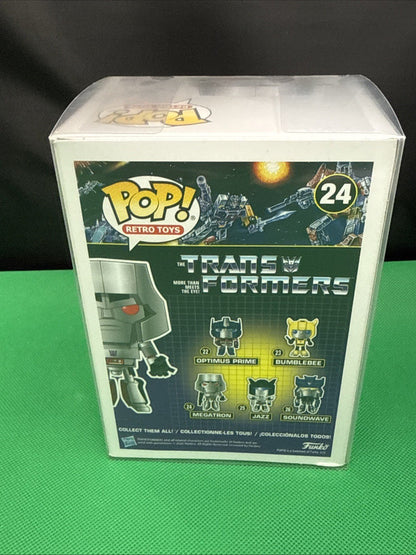 Funko Pop! Megatron 24, The Transformers, TV Retro Toys - toyscardscomics