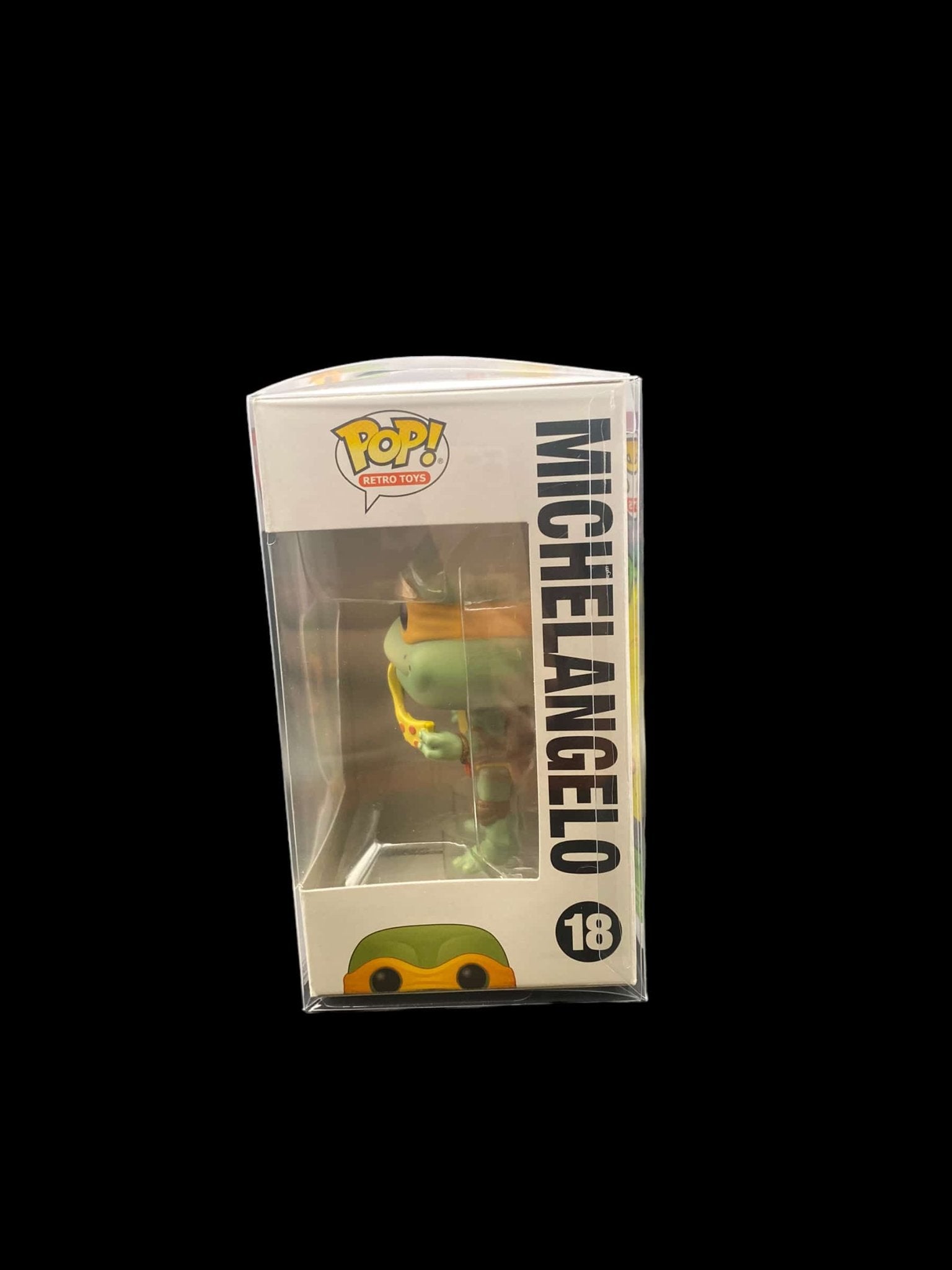 Funko Pop! Michelangelo #18 Retro Toys Teenage Mutant Ninja Turtles Vinyl Figure - toyscardscomics