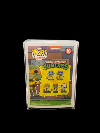 Funko Pop! Michelangelo #18 Retro Toys Teenage Mutant Ninja Turtles Vinyl Figure - toyscardscomics