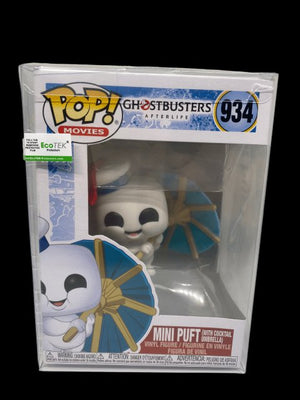 Funko PoP! Movies #934 Ghostbusters Afterlife "Mini Puff" with Pop Protector