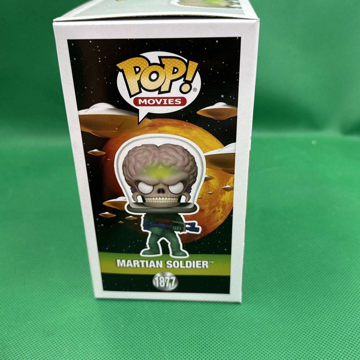 Funko Pop! Movies Mars Attacks Martian Soldier 1877 Specialty Series Vinyl - toyscardscomics
