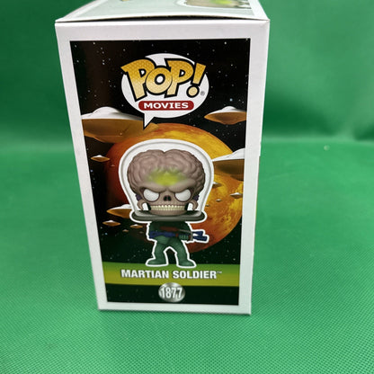 Funko Pop! Movies Mars Attacks Martian Soldier 1877 Specialty Series Vinyl - toyscardscomics