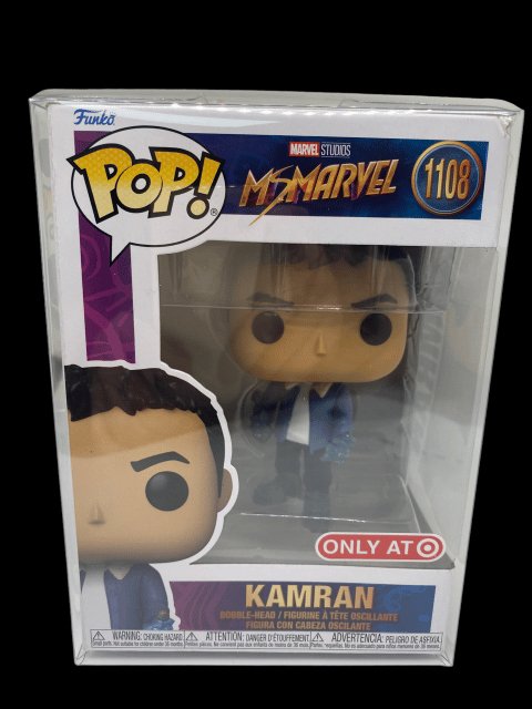 Funko PoP! Ms. Marvel "Kamran" 1108 with Pop Protector - toyscardscomics