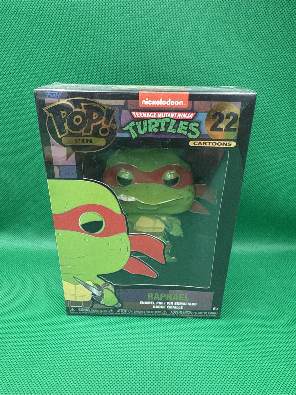 Funko Pop! Pin: Teenage Mutant Ninja Turtles - Raphael - toyscardscomics