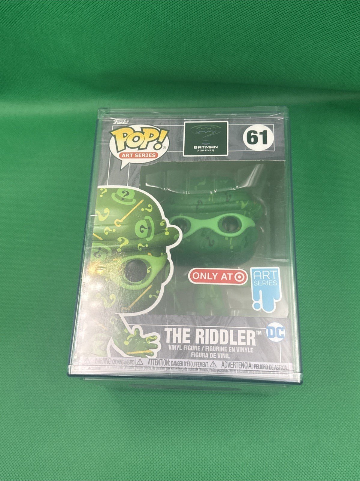 Funko Pop! Protector: DC Universe - The Riddler - Target (Exclusive) 61 - toyscardscomics
