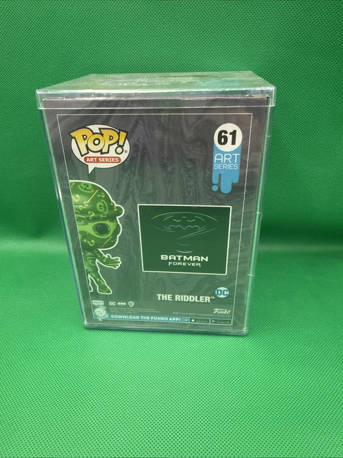 Funko Pop! Protector: DC Universe - The Riddler - Target (Exclusive) 61 - toyscardscomics