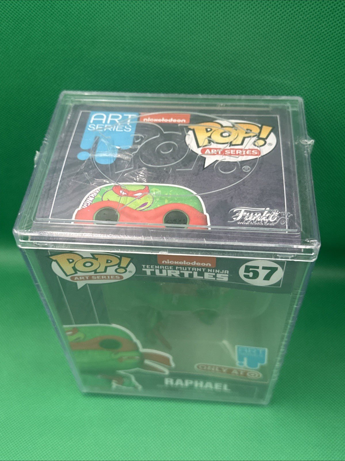 Funko Pop! Raphael Art Series TMNT Vinyl Figure 57 with Protector HARD CASE - toyscardscomics
