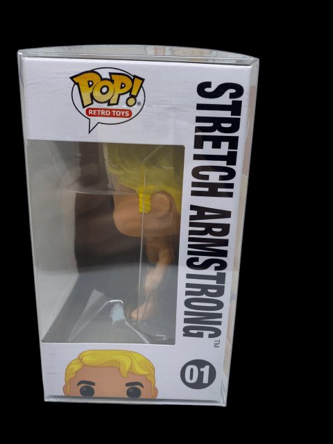 Funko PoP! Retro Toys #01 - "Stretch Armstrong" with Pop Protector - toyscardscomics