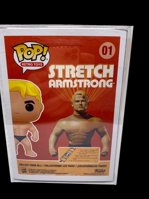 Funko PoP! Retro Toys #01 - "Stretch Armstrong" with Pop Protector - toyscardscomics