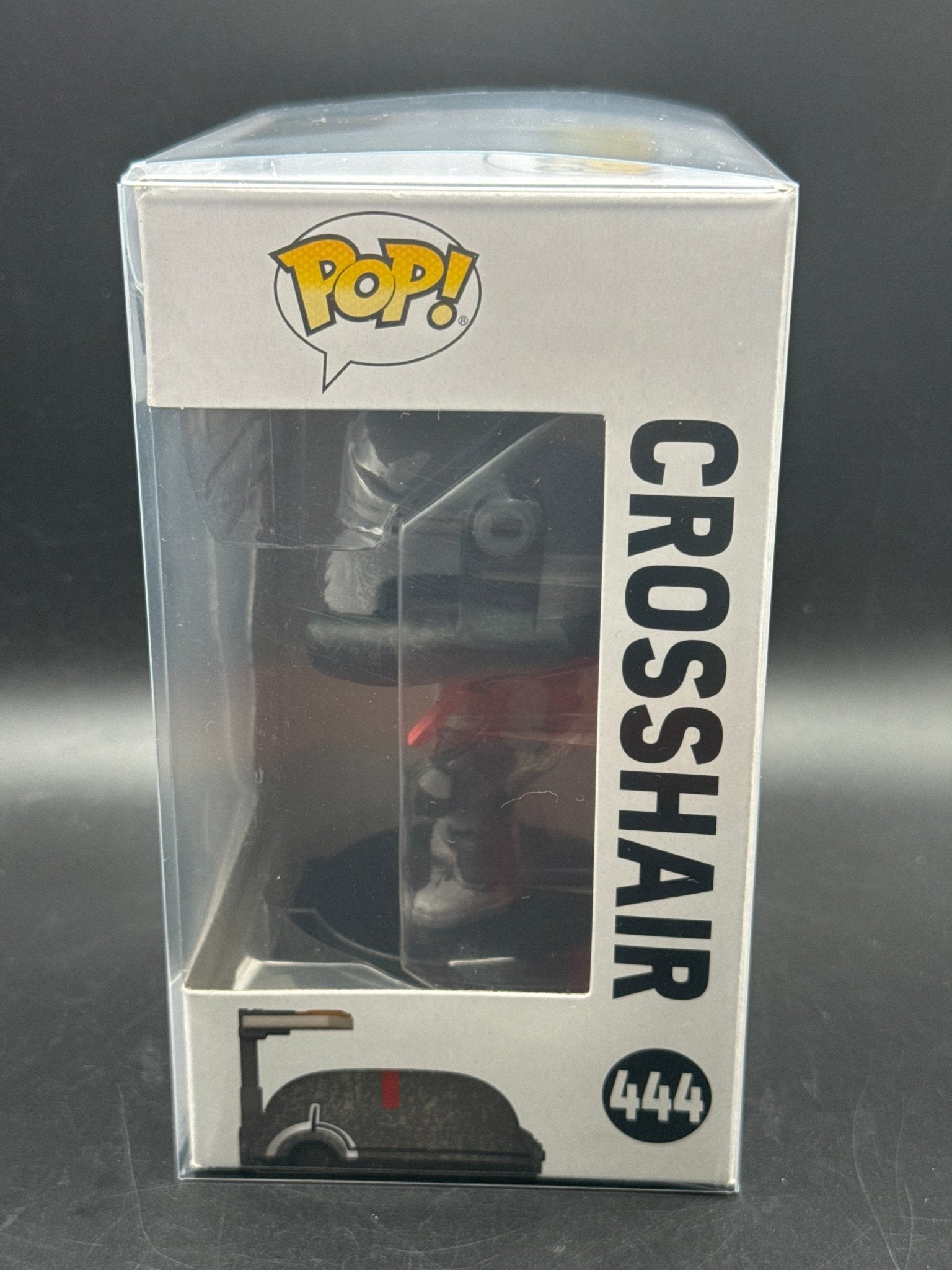 FUNKO POP! STAR WAES: BAD BATCH: CROSSHAIR #444 W/PROTECTOR - toyscardscomics