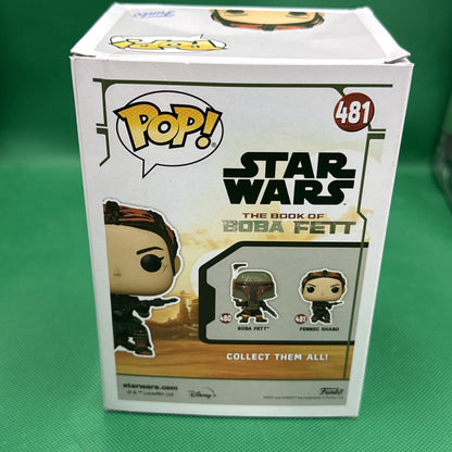 Funko Pop , Star Wars  481 Fennec Shand Bobble - Head - toyscardscomics