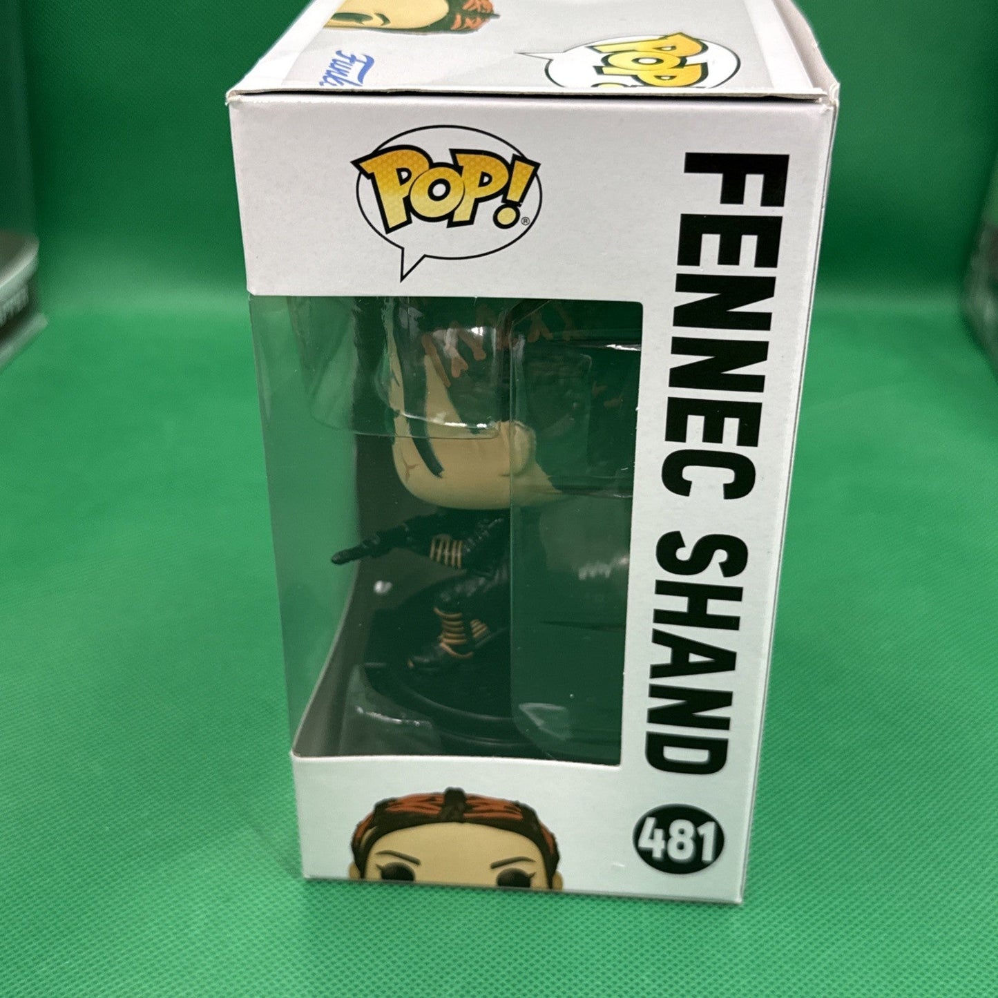 Funko Pop , Star Wars  481 Fennec Shand Bobble - Head - toyscardscomics