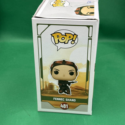 Funko Pop , Star Wars  481 Fennec Shand Bobble - Head - toyscardscomics