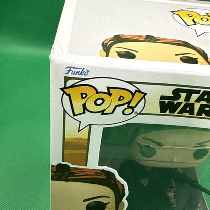 Funko Pop , Star Wars  481 Fennec Shand Bobble - Head - toyscardscomics