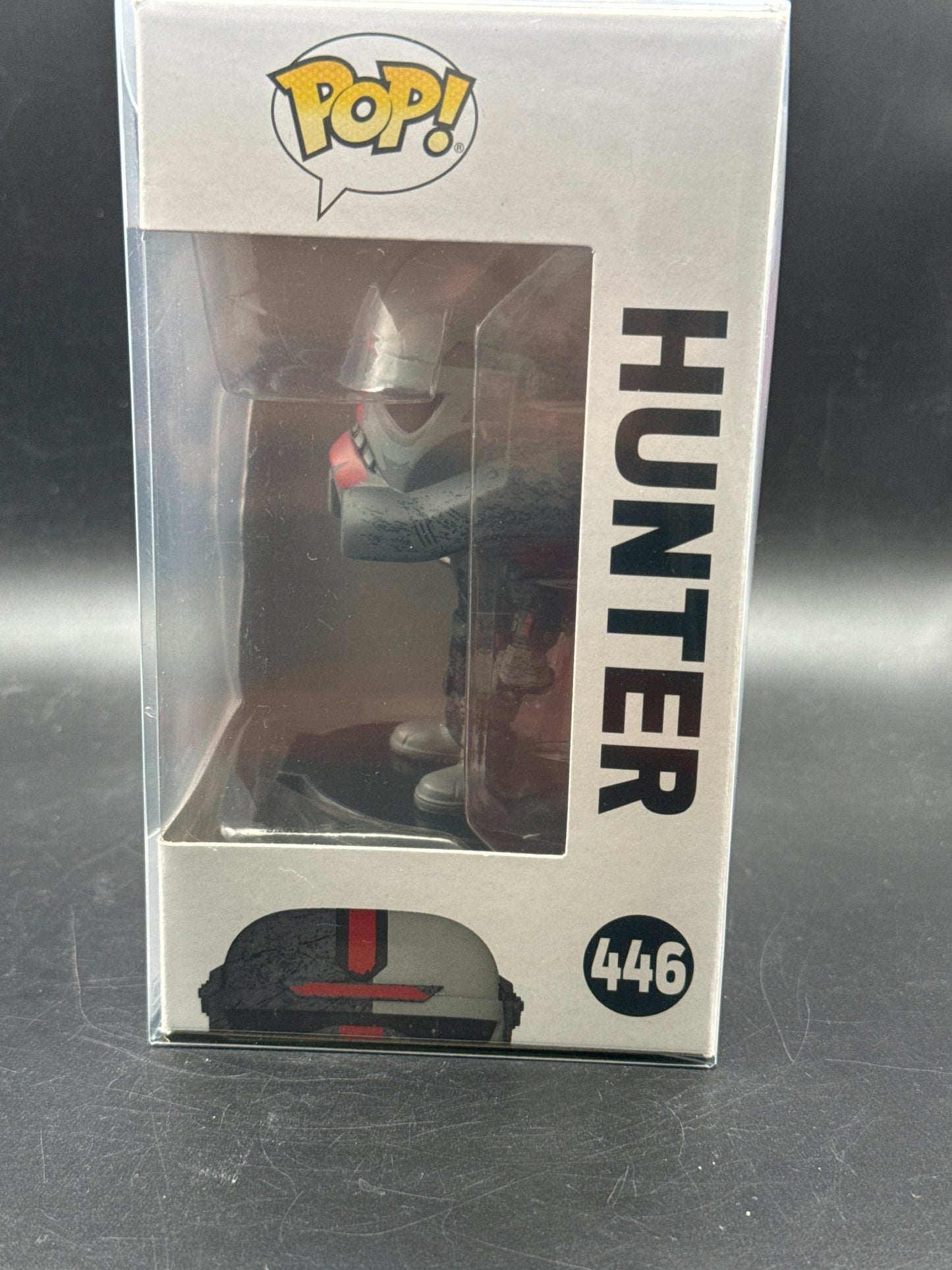 Funko POP! Star Wars: Bad Batch HUNTER Figure #446 w/ Protector - toyscardscomics