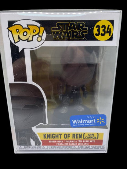 Funko PoP! Star Wars Knight of Ren 334 with Pop Protector - toyscardscomics