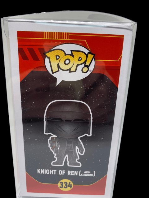 Funko PoP! Star Wars Knight of Ren 334 with Pop Protector - toyscardscomics