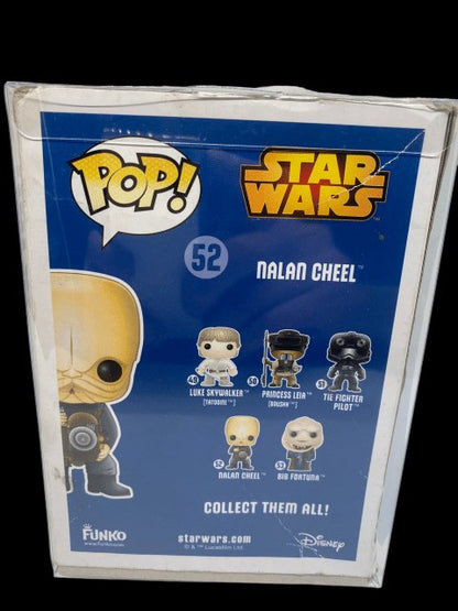 Funko PoP! Star Wars "Nalan Cheel" #52 with Pop Protector - toyscardscomics