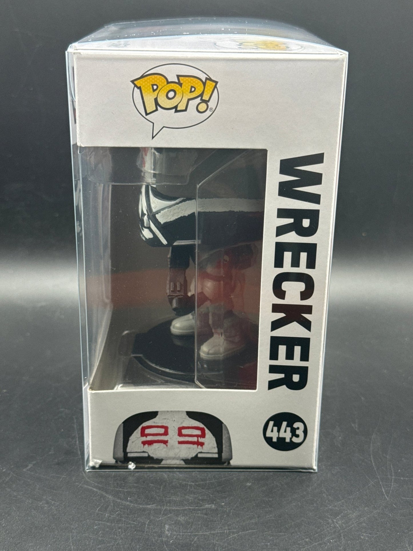 Funko PoP! STAR WARS THE BAD BATCH WRECKER #443 NM/MINT +Protector - toyscardscomics