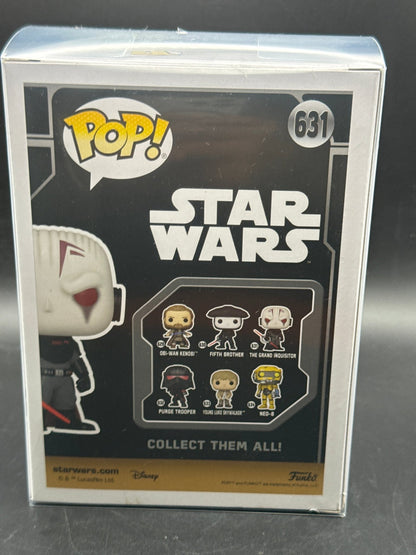 FUNKO POP! STAR WARS: THE GRAND INQUISITOR W/ PROTECTOR VINYL ACTION FIGURE #631 - toyscardscomics