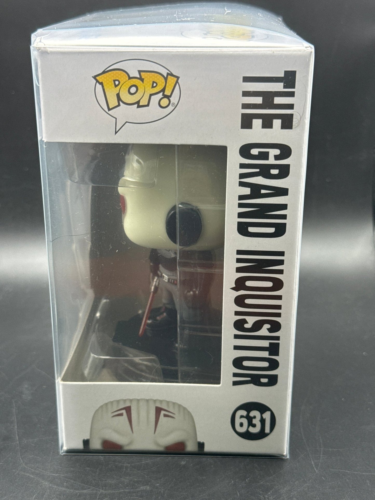 FUNKO POP! STAR WARS: THE GRAND INQUISITOR W/ PROTECTOR VINYL ACTION FIGURE #631 - toyscardscomics