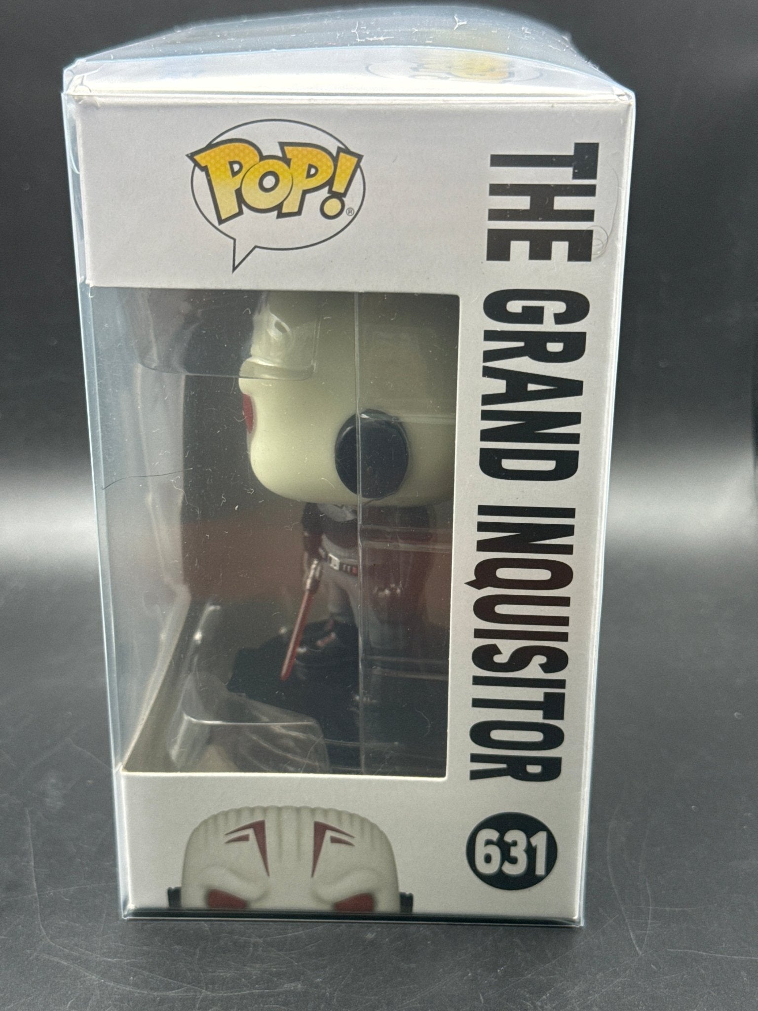 FUNKO POP! STAR WARS: THE GRAND INQUISITOR W/ PROTECTOR VINYL ACTION FIGURE #631 - toyscardscomics