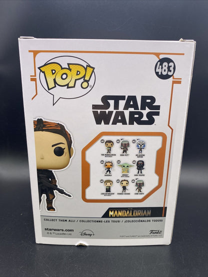 Funko Pop! Star Wars The Mandalorian Fennec Shand #483 Vinyl Figure New - toyscardscomics