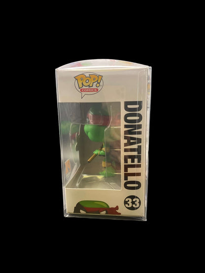 FUNKO POP TEENAGE MUTANT NINJA TURTLES DONATELLO CHASE B+W VINYL FIGURE #33 TMNT - toyscardscomics