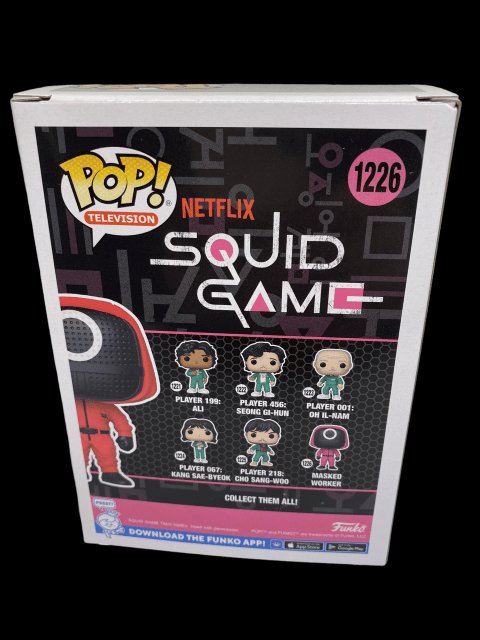 Funko PoP! Television #1226 Squid Game Masked Worker - with Pop Protector - toyscardscomics