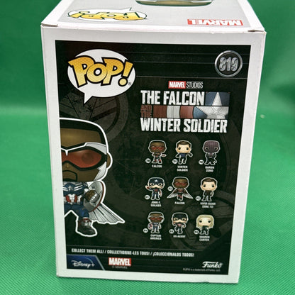 Funko Pop: The Falcon and Winter Soldier - Captain America 819 (GameStop) E - toyscardscomics