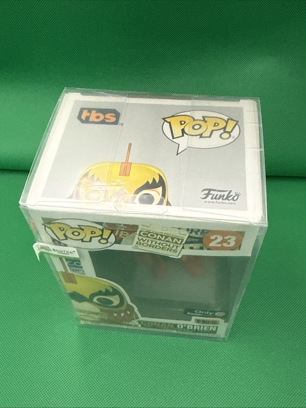 Funko Pop! Vinyl: Conan O'Brien (Luchador) GameStop Exclusive 23 W/Protector - toyscardscomics