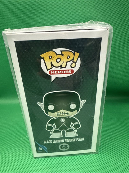 Funko Pop! Vinyl: DC Comics - Reverse Flash (Black Lantern) - Hot Topic Sealed - toyscardscomics