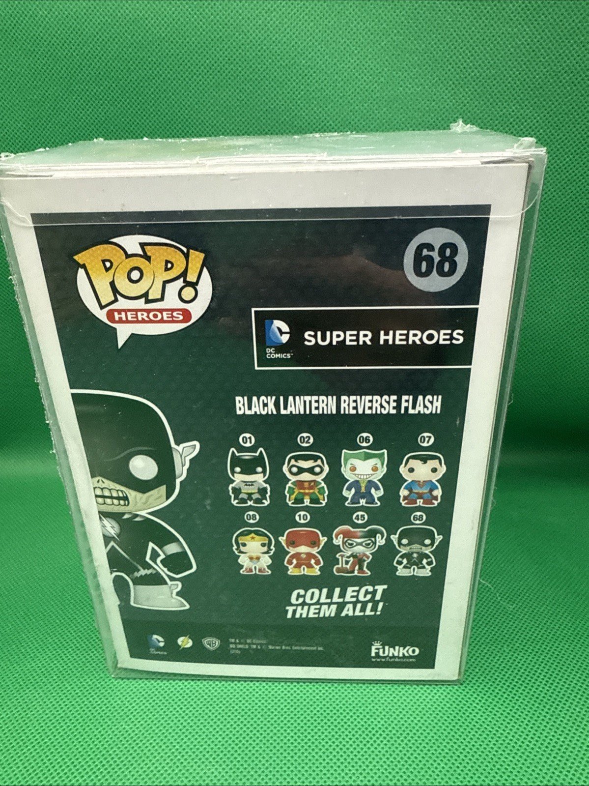Funko Pop! Vinyl: DC Comics - Reverse Flash (Black Lantern) - Hot Topic Sealed - toyscardscomics