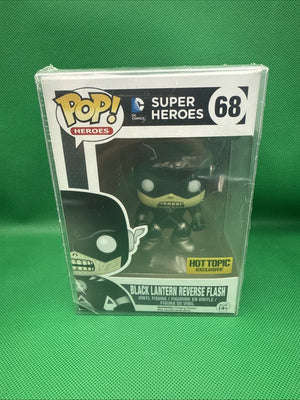 Funko Pop! Vinyl: DC Comics - Reverse Flash (Black Lantern) - Hot Topic Sealed
