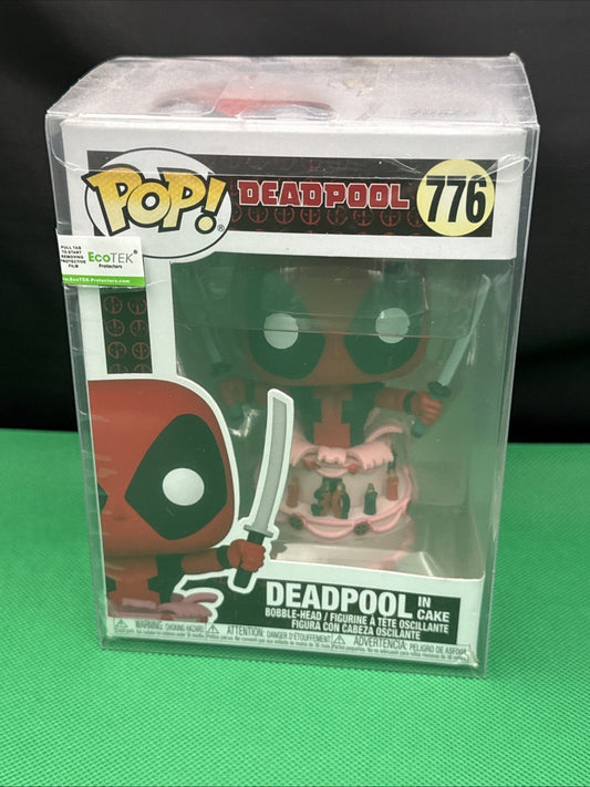 Funko Pop! Vinyl: Marvel - Deadpool in Cake 776 - toyscardscomics