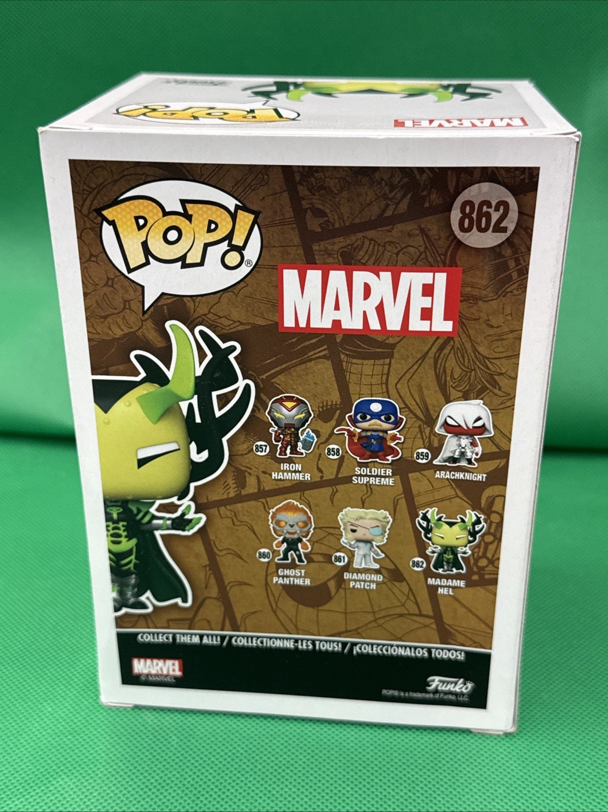 Funko Pop! Vinyl: Marvel - Madame Hel 862 UNOPENED! GOOD CONDITION! - toyscardscomics