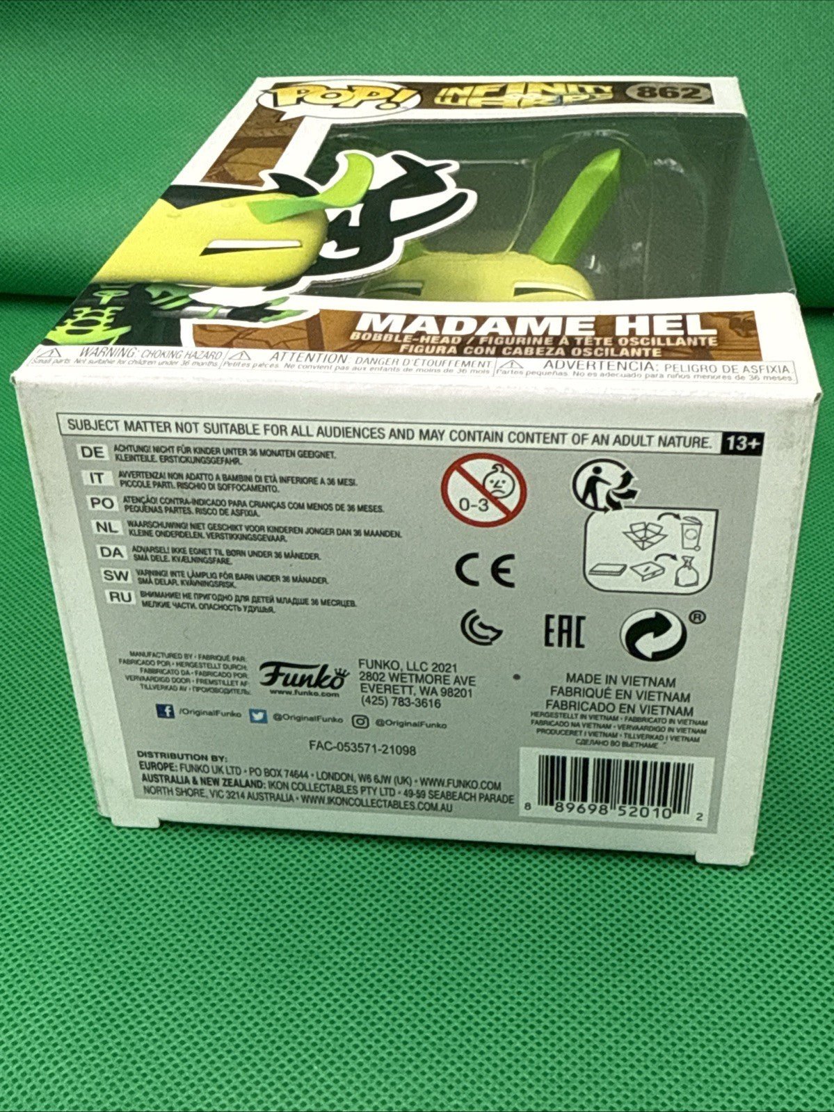Funko Pop! Vinyl: Marvel - Madame Hel 862 UNOPENED! GOOD CONDITION! - toyscardscomics