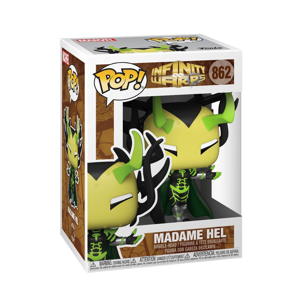 Funko Pop! Vinyl: Marvel - Madame Hel 862 UNOPENED! GOOD CONDITION! - toyscardscomics